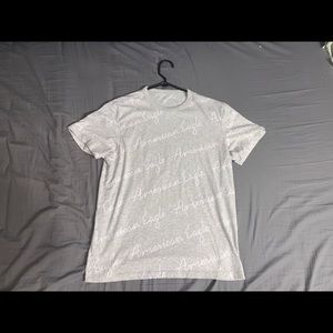 White American eagle shirt
